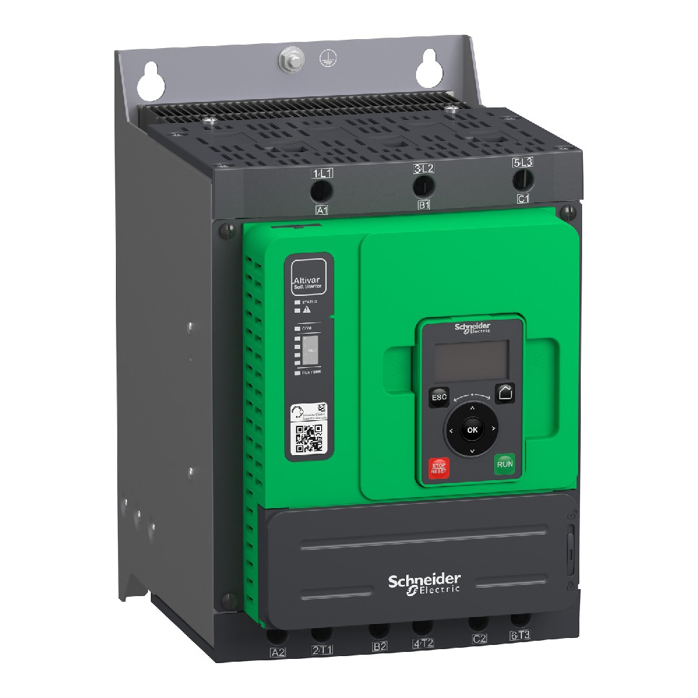 Schneider Electric Altivar 480 Series ATS480D88Y Three-Phase Asynchronous Motor Soft Starter (208–690V / 88A)